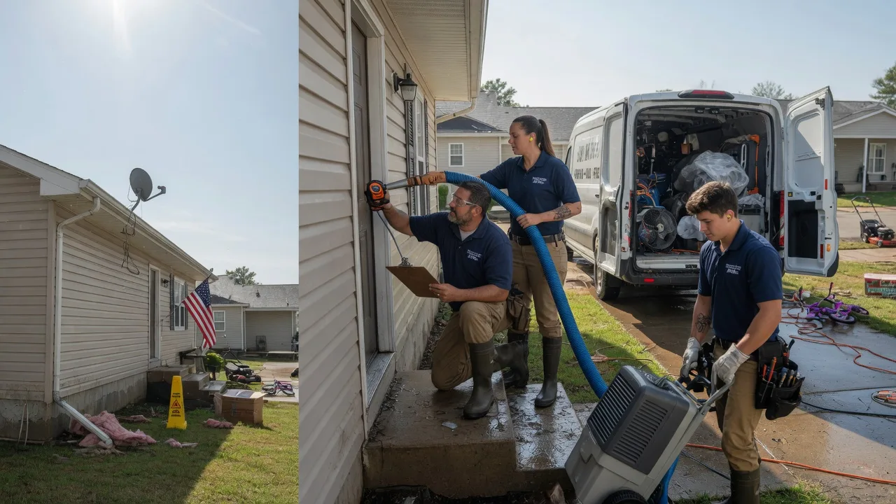 Ceiling Water Damage Restoration in Almont, MI near me